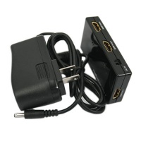 HDE HDMI Splitter Amplifier 1 In to 2 Out Dual Display HDE HDMI Splitter Amplifier 1 In to 2 Out Dual Display