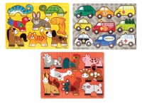 Melissa & Doug Deluxe Mix 'n Match Peg Puzzle 3 Pack Bundle Melissa & Doug Deluxe Mix 'n Match Peg Puzzle 3 Pack Bundle