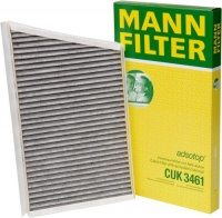 Mann-Filter CUK 3461 Cabin Filter With Activated Charcoal for select Mercedes-Benz models Mann-Filter CUK 3461 Cabin Filter With Activated Charcoal for select Mercedes-Benz models