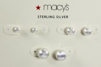 Macy's Earrings, Set of 3 Sterling Silver Ball Stud Earrings Macy's Earrings, Set of 3 Sterling Silver Ball Stud Earrings