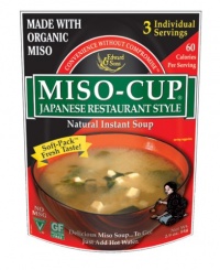Miso-Cup Japanese Restaurant Style, 2.9-Ounce Pouch(Pack of 6) Miso-Cup Japanese Restaurant Style, 2.9-Ounce Pouch(Pack of 6)