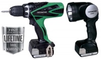 Hitachi DS14DSFL 14.4-Volts Lithium-Ion 1.5 Amp Cordless Drill Driver Hitachi DS14DSFL 14.4-Volts Lithium-Ion 1.5 Amp Cordless Drill Driver