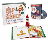 The Elf on the Shelf: A Christmas Tradition with Blue Eyed North Pole Girl Pixie-elf with Bonus An Elf Story DVD The Elf on the Shelf: A Christmas Tradition with Blue Eyed North Pole Girl Pixie-elf with Bonus An Elf Story DVD