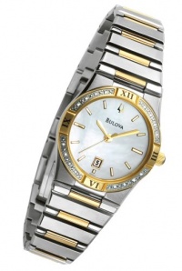 Bulova Women's 98R011 Diamond Case Calendar Watch Bulova Women's 98R011 Diamond Case Calendar Watch