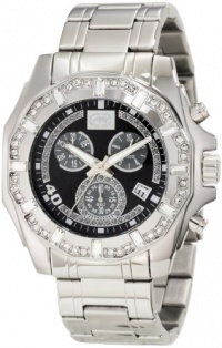 Rhino by Marc Ecko Men's E8M055MV Stone on Metal Three-Eye Chronograph Watch Rhino by Marc Ecko Men's E8M055MV Stone on Metal Three-Eye Chronograph Watch