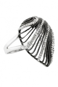 Effy Jewlery Sterling Silver Diamond Ring, .68 TCW Ring size 7 Effy Jewlery Sterling Silver Diamond Ring, .68 TCW Ring size 7