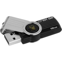 Kingston Digital DataTraveler 101 USB 2.0 Generation 2 - 16 GB Flash Drive DT101G2/16GBZET Kingston Digital DataTraveler 101 USB 2.0 Generation 2 - 16 GB Flash Drive DT101G2/16GBZET
