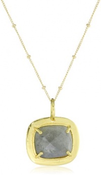 Coralia Leets Jewelry Design Riviera Collection 17 Necklace Square Labradorite Coralia Leets Jewelry Design Riviera Collection 17 Necklace Square Labradorite