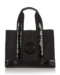 Express your Tory Burch style with this bestselling chic nylon tote. Express your Tory Burch style with this bestselling chic nylon tote.