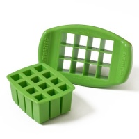 FunBites Squares - Cuts kids' food into fun-shaped bite-sized pieces . . . Great for picky eaters and bento! FunBites Squares - Cuts kids' food into fun-shaped bite-sized pieces . . . Great for picky eaters and bento!