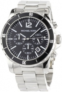 Michael Kors Men's MK8140 Silver and Black Madison Watch Michael Kors Men's MK8140 Silver and Black Madison Watch