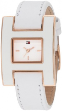 Tommy Hilfiger Women's 1781153 Fashion White Enamel and Rose Gold Watch Tommy Hilfiger Women's 1781153 Fashion White Enamel and Rose Gold Watch