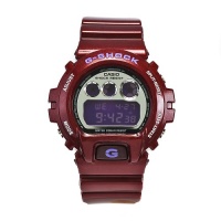 Casio Men's DW6900SB-4 G-Shock Red Metallic Resin Digital Dial Watch Casio Men's DW6900SB-4 G-Shock Red Metallic Resin Digital Dial Watch