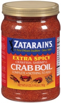 ZATARAIN'S Extra Spicy Pre-Seasoned Crab Boil, 63-Ounce ZATARAIN'S Extra Spicy Pre-Seasoned Crab Boil, 63-Ounce
