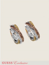 GUESS Triple Hoop Earrings, MULTI GUESS Triple Hoop Earrings, MULTI