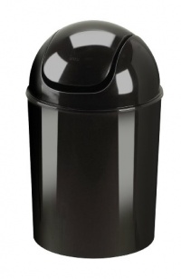 Umbra Mini Recycled Polypropylene Waste Can, Black Umbra Mini Recycled Polypropylene Waste Can, Black
