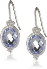 Judith Ripka La Petite Oval Stone Blue Earrings Judith Ripka La Petite Oval Stone Blue Earrings