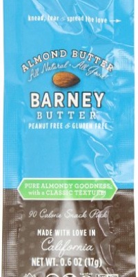 Barney Butter Almond Butter 90 Calorie Snack Packs, 0.6-Ounce (Pack of 24) Barney Butter Almond Butter 90 Calorie Snack Packs, 0.6-Ounce (Pack of 24)