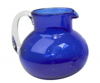 Artland Iris Pitcher, 90-Ounce, Cobalt Blue Artland Iris Pitcher, 90-Ounce, Cobalt Blue