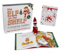 The Elf on the Shelf - Girl Elf Edition with North Pole Blue Eyed Girl Elf , Bonus 2012 Limited Edition Skirt, and Girl-character Themed Storybook The Elf on the Shelf - Girl Elf Edition with North Pole Blue Eyed Girl Elf , Bonus 2012 Limited Edition Skirt, and Girl-character Themed Storybook
