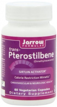 Jarrow Formulas Pterostilbene, 50 Mg, 60 Vegetarian Capsules Jarrow Formulas Pterostilbene, 50 Mg, 60 Vegetarian Capsules