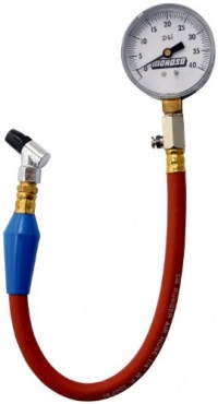 Moroso 89550 Tire Pressure Gauge, Dial Type, 0-15 psi Moroso 89550 Tire Pressure Gauge, Dial Type, 0-15 psi