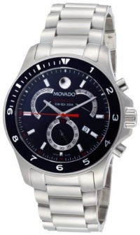 Movado Men's 2600091 Series 800 Performance Steel Blue Round Dial Watch Movado Men's 2600091 Series 800 Performance Steel Blue Round Dial Watch