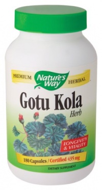 Nature's Way - Gotu Kola Herb, 435 mg, 180 capsules Nature's Way - Gotu Kola Herb, 435 mg, 180 capsules