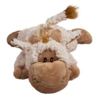 KONG Cozie Tupper the Lamb, Medium Dog Toy, Tan