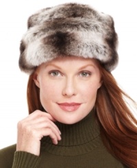 Let it snow. You'll be cozy under this faux fur cloche from Nine West that gives a nod to classic cossak style. Let it snow. You'll be cozy under this faux fur cloche from Nine West that gives a nod to classic cossak style.