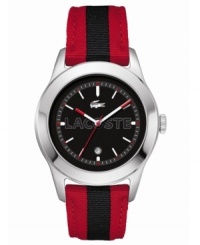 Move with a purpose in this Advantage sport watch from Lacoste. Move with a purpose in this Advantage sport watch from Lacoste.