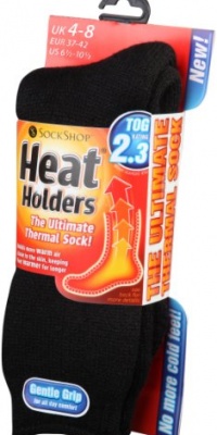 Heat Holders Thermal Socks, Women's Original, US Shoe Size 5-9, Black Heat Holders Thermal Socks, Women's Original, US Shoe Size 5-9, Black