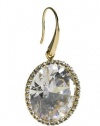 Michael Kors Gold Crystal Drop Earrings MKJ1959