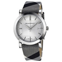 Burberry Women's BU1378 Nova Check Black Check Strap Watch Burberry Women's BU1378 Nova Check Black Check Strap Watch