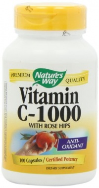 Nature's Way Vitamin C 1000 with Rose Hips, 100 Capsules Nature's Way Vitamin C 1000 with Rose Hips, 100 Capsules
