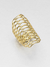 EXCLUSIVELY AT SAKS.COM From the Serpentine Collection. An exotic yet minimalist style featuring a open, snakeskin-inspired design. 18k goldplated sterling silverWidth, about 1.5Imported EXCLUSIVELY AT SAKS.COM From the Serpentine Collection. An exotic yet minimalist style featuring a open, snakeskin-inspired design. 18k goldplated sterling silverWidth, about 1.5Imported