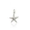 Sterling Silver Starfish Charm