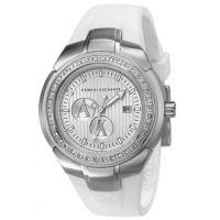 Armani Exchange White Sport Silver Dial Women's watch #AX5057 Armani Exchange White Sport Silver Dial Women's watch #AX5057