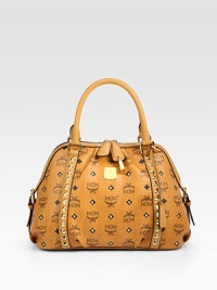 A structured shape crafted from coated canvas, finished with the iconic allover logo print, goldplated hardware and leather trim.Double top handles, 5½ dropDouble zip closure with 24K goldplated lockProtective metal feetOne inside zip pocketTwo inside open pocketsSuede lining9W X 12H X 5½DImported A structured shape crafted from coated canvas, finished with the iconic allover logo print, goldplated hardware and leather trim.Double top handles, 5½ dropDouble zip closure with 24K goldplated lockProtective metal feetOne inside zip pocketTwo inside open pocketsSuede lining9W X 12H X 5½DImported