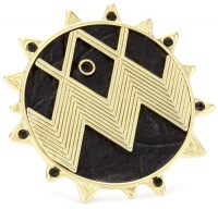 House of Harlow 1960 14k Gold-Plated Zig Zag Starburst Ring House of Harlow 1960 14k Gold-Plated Zig Zag Starburst Ring
