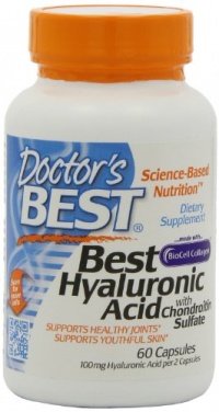 Doctor's Best Best Hyaluronic Acid with Chondroitin Sulfate Capsules, 60-Count Doctor's Best Best Hyaluronic Acid with Chondroitin Sulfate Capsules, 60-Count