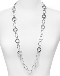 Dare to make a statement... this year it's all about one piece to be seen in. Here, the multi-linked necklace is just that. A dynamic piece that can be worn with anything casual or dressed up. Dare to make a statement... this year it's all about one piece to be seen in. Here, the multi-linked necklace is just that. A dynamic piece that can be worn with anything casual or dressed up.