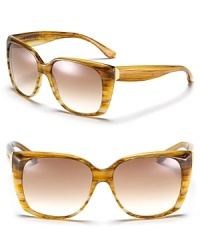 Oversized cat eye sunglasses by Balenciaga are sure to to be your favorite pair this season. Oversized cat eye sunglasses by Balenciaga are sure to to be your favorite pair this season.