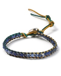 Chan Luu's must have wrap bracelets, crafted of leather cord and multi colored stones, perfect free spirited style. This sodalite-embellished piece is a bold way to work the look. Chan Luu's must have wrap bracelets, crafted of leather cord and multi colored stones, perfect free spirited style. This sodalite-embellished piece is a bold way to work the look.