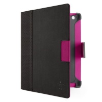 Belkin Cinema Dot Folio Case with Stand for New Apple iPad 2 / 3rd Generation, HD, 1080P, WiFi, 4G LTE, AT & T, Verizon (Black/Purple) Belkin Cinema Dot Folio Case with Stand for New Apple iPad 2 / 3rd Generation, HD, 1080P, WiFi, 4G LTE, AT & T, Verizon (Black/Purple)