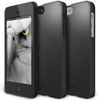 SF Matte Black - Apple iPhone 5 Ringke SLIM SF Premium Hard Case AT&T, Verizon, Sprint, Unlocked , ECO Package