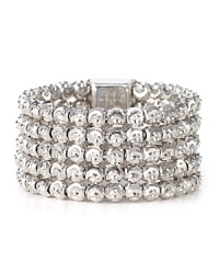 Officia Bernardi's laser cut platinum plated sterling silver ring glitters with luxe, diamond-like sparkle. Officia Bernardi's laser cut platinum plated sterling silver ring glitters with luxe, diamond-like sparkle.