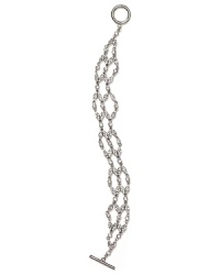 With vintage-inspired styling, this delicate Lauren Ralph Lauren bracelet is an elegant piece that will stand the test of time. With vintage-inspired styling, this delicate Lauren Ralph Lauren bracelet is an elegant piece that will stand the test of time.