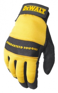 Dewalt DPG20XL All Purpose Synthetic Leather Palm Spandex Back Velcro Wrist Work Glove, X-Large Dewalt DPG20XL All Purpose Synthetic Leather Palm Spandex Back Velcro Wrist Work Glove, X-Large