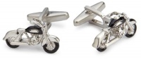 Kenneth Cole Reaction Men's Motorcycle Cufflinks, Silver/black, One Size Kenneth Cole Reaction Men's Motorcycle Cufflinks, Silver/black, One Size